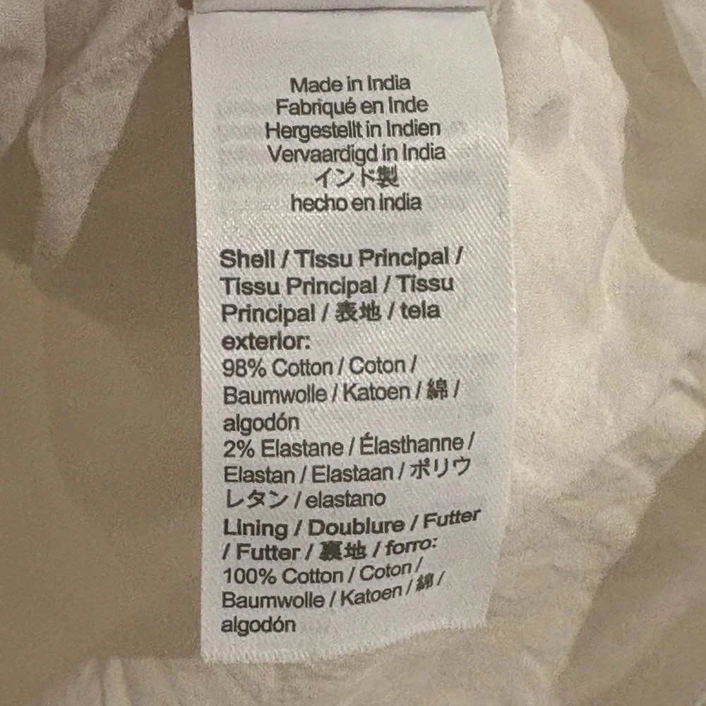 J. Crew Factory Cotton Babydoll Summer Dress Size 6 - Picture 5 of 7